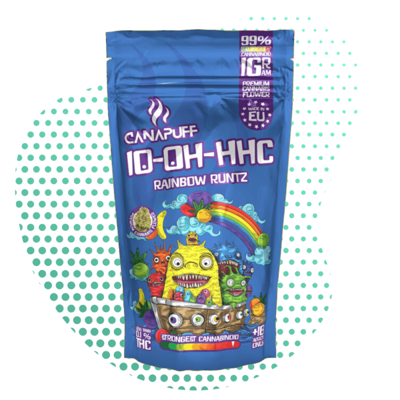 Canapuff - Rainbow Runtz 99% - 10-OH-HHC Flowers