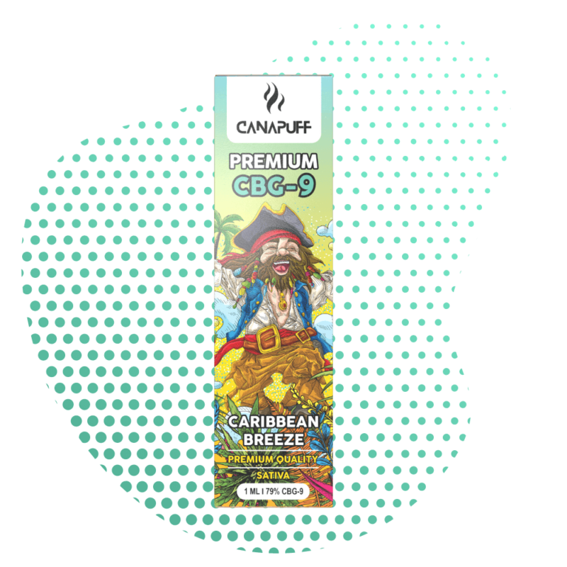 Caribbean Breeze 79% CBG9 - Canapuff - One Use 1ml
